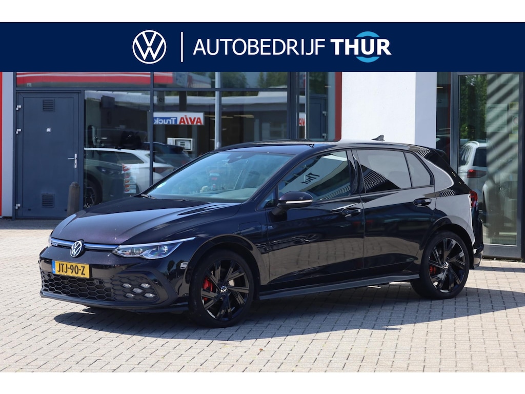 Volkswagen Golf 1.4 eHybrid GTE SOH 88,53% | 245PK / 180kW DSG, Blackstyle pakket, 18" 'Bergamo' LMV, achteruitrijcamera (Rear View), keyless, dodehoekdetectie (Side Assist), parkeerassistent (Park Assist), navigatie, LED mistlampen, verwarmbare voorstoelen, verwarmbaar multifunctioneel lederen stuurwiel, adaptieve cruise control (ACC) met Travel Assist, elektrisch verstel-, verwarm- en inklapbare buitenspiegels, Apple Carplay & Android Auto, 3-zone climatronic, parkeersensoren voor en achter (PDC), DAB+, navigatie