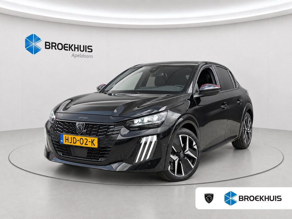 Peugeot 208 1.2 Hybrid 145 e-DCS6 GT | Navigatie | Adaptieve Cruise | Camera | Apple Carplay & Android Auto | | Achterbank in delen neerklapbaar | Achterspoiler | Achteruitrijcamera