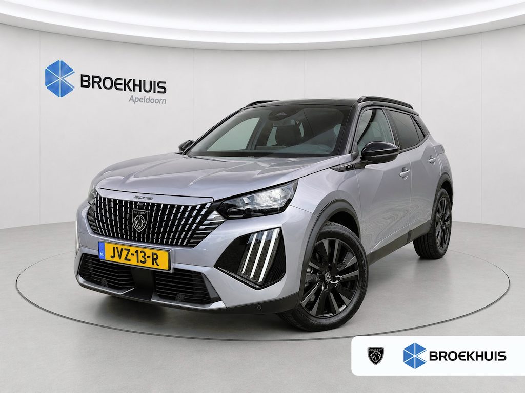 Peugeot 2008 1.2 Hybrid 145 GT | Apple Carplay / Android Auto | Navigatie | Adaptieve Cruise | 360° Camera | 18inch LM | | Achteruitrijcamera | Apple Carplay/Android Auto|telefoonintegratie premium | Bluetooth telefoonvoorbereiding