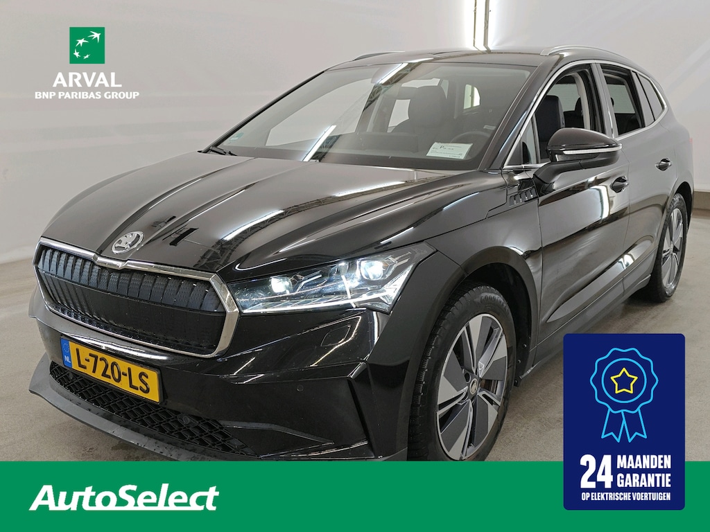 Skoda Enyaq iV 80 204pk | SOH 93% | Licht | Klimaat | Comfort | Warmtepomp | Leder | Stuur- en Stoelverwarming | Matrix LED | 19"