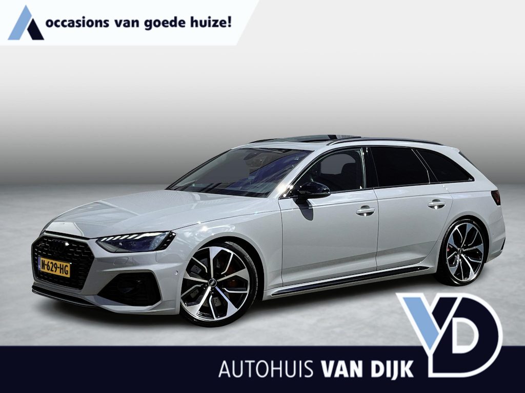 Audi RS4 Avant 2.9 TFSI RS 4 quattro |Voll.Historie/Pano.Dak/Head-Up/Bang&Olufsen/Navi/Sportdiffertentieel/Elektr.Wegklapbare Trekhaak