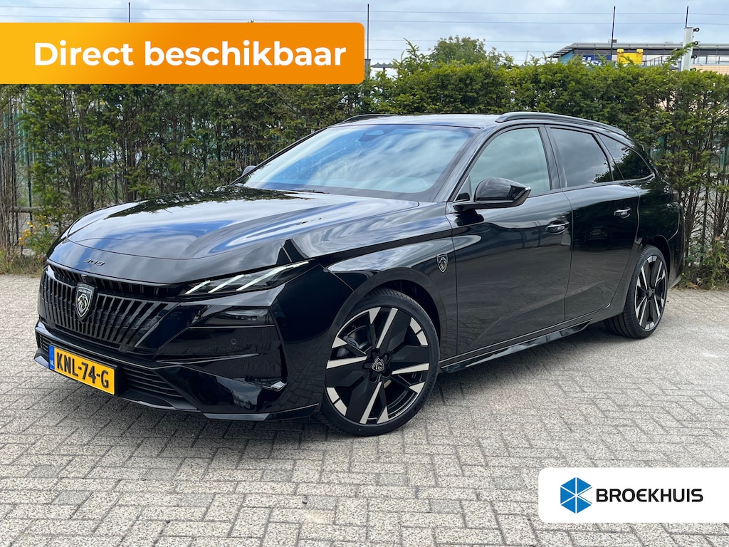 Peugeot 308 SW 1.2 Hybrid 145 e-DCS6 GT VOORRAAD ACTIE | 8 JAAR GARANTIE | ALCANTARA BEKLEDING | 360 GRADEN CAMERA | STOEL + STUUR VERWARMING