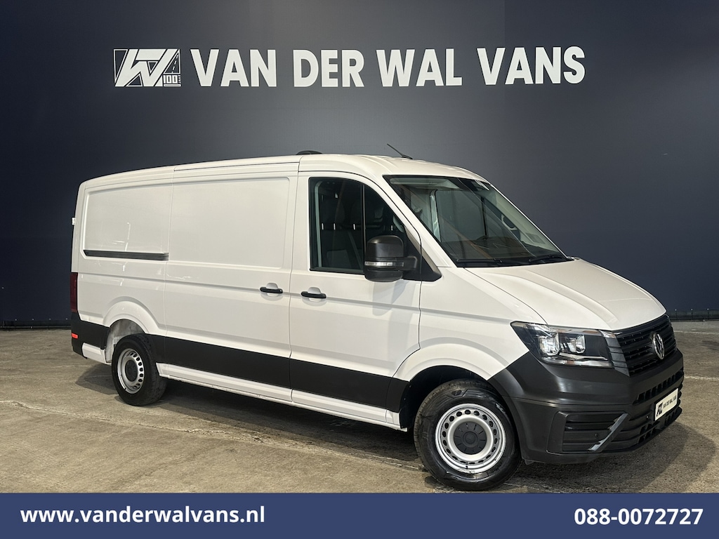 Volkswagen Crafter 2.0 TDI 141pk L3H2 L2H1 Euro6 Airco | Camera | Apple Carplay | Android Auto Parkeersensoren, Bijrijdersbank, 3000kg trekvermogen