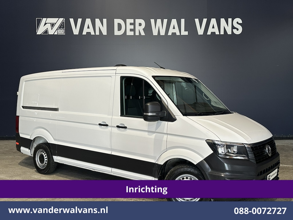 Volkswagen Crafter 2.0 TDI 141pk L3H2 L2H1 inrichting Euro6 Airco | Camera | Parkeersensoren Bijrijdersbank