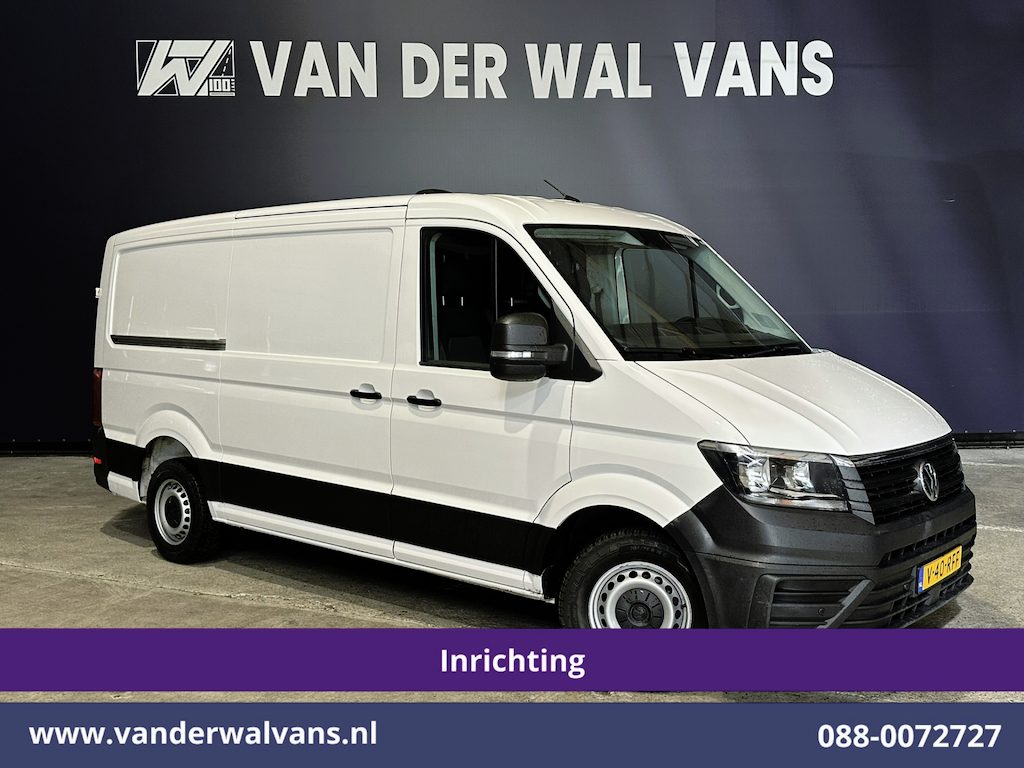 Volkswagen Crafter 2.0 TDI 141pk L3H2 L2H1 inrichting Euro6 Airco | Camera | Apple Carplay | Parkeersensoren Android Auto, Bijrijdersbank