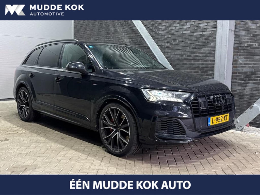 Audi Q7 60 TFSI e Quattro Competition | Luchtvering | Panoramadak | Head-Up | 22 inch