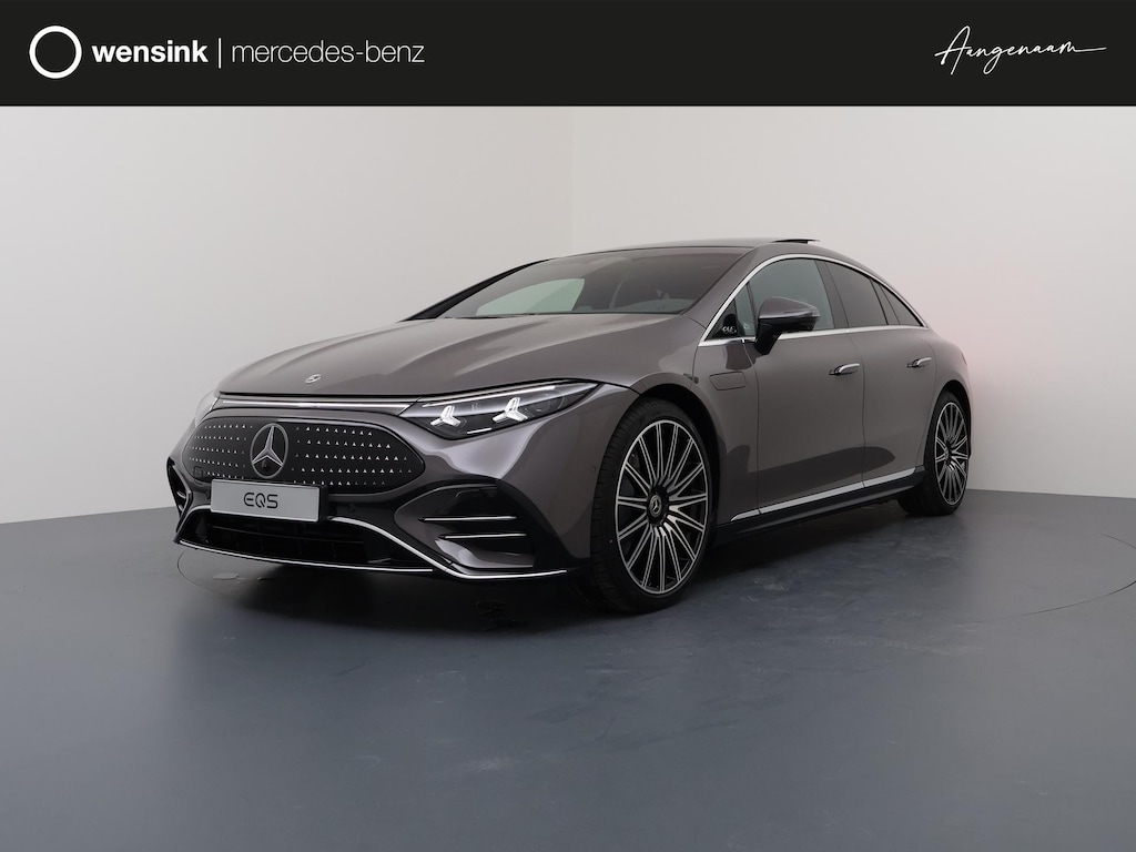 Mercedes-Benz EQS 450+ AMG Line 122 kWh | Premium pakket | 22” lichtmetalen AMG-velgen | Verwarmde voorruit | Verwarmd stuurwiel | Hyperscreen |