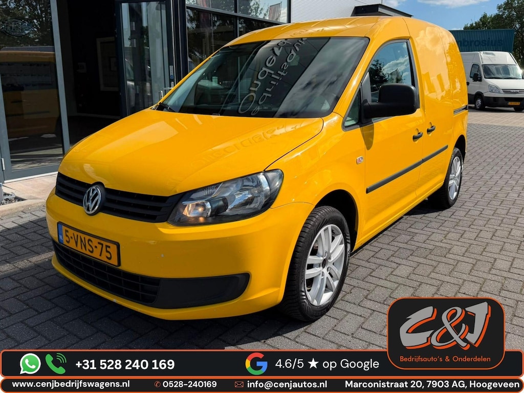 Volkswagen Caddy 1.6 TDI motorstoring l airco l automaat l cruise l dubbele schuifdeur l btw
