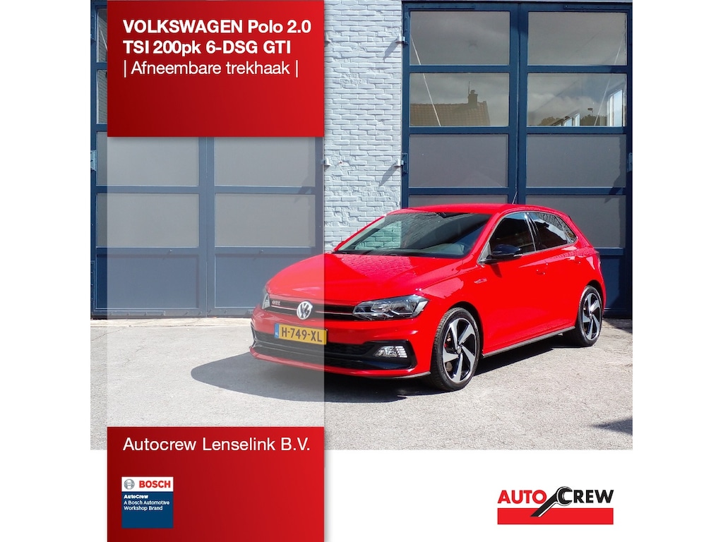 Volkswagen Polo 2.0 TSI 200pk 6-DSG GTI | Afneembare trekhaak |
