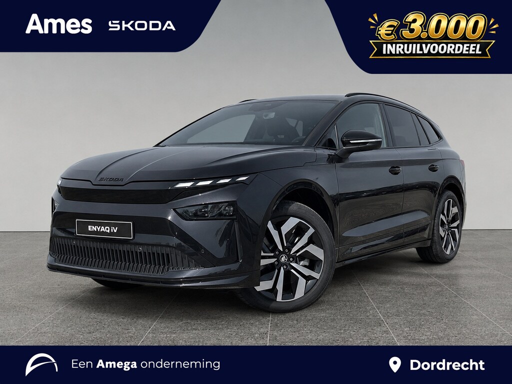 Skoda Enyaq 85 Sportline | Stoel/Stuurverwarming | Elektrische bestuurderstoel incl geheugen/massage | Achteruitrijcamera | Elektrische Achterklep