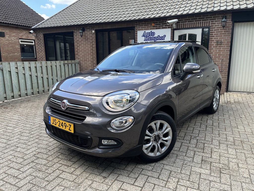 Fiat 500X 1.6 PopStar Leer Panodak 1e eigenaar.