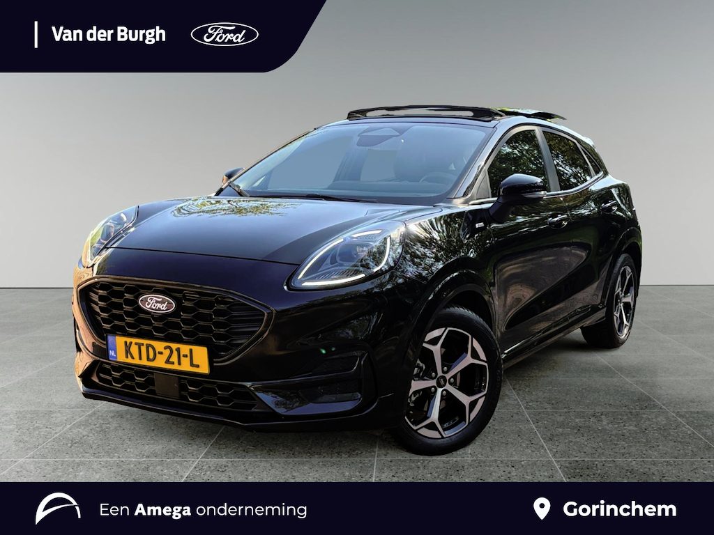 Ford Puma ST-Line X 1.0 EcoBoost Hybrid | Panorama dak | Winter Pack | achteruitrijcamera | All Season Banden | B & O Audio Systeem |