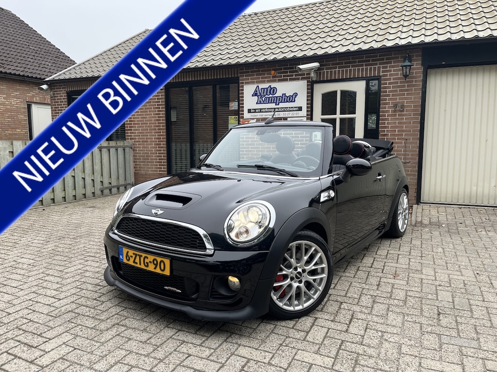 MINI John Cooper Works Cabrio 1.6 Chili Leer Xenon