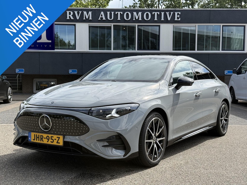 Mercedes-Benz CLA 250+ Launch Edition 85.5 kWh AMG| NIEUW MODEL| 11.000KM!| ELEKTRISCHE STOELEN| CAMERA| DODE HOEK| FABRIEKSGARANTIE MERCEDES| ORIGINEEL NEDERLANDS NAP| ALPINE GRIJS| 19 INCH VELGEN|