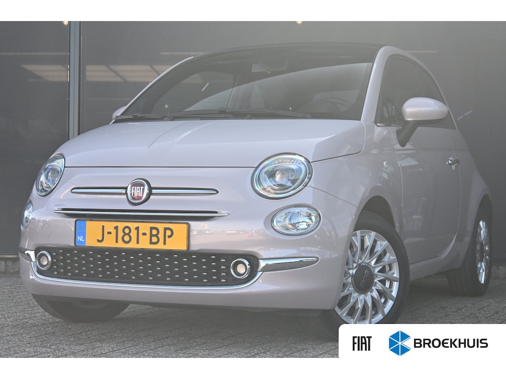 Fiat 500C 1.0 Hybrid Star | Airco | Navi by App | LMV 16" | Parkeersensoren achter |