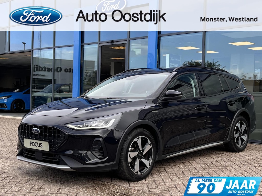 Ford Focus Wagon 1.0 EcoBoost Hybrid Active X 155PK Automaat Afn. Trekhaak Winterpack Adaptieve Cruise Blind-Spot B&O Climate Privacy Glass *1500KG Trekgewicht*