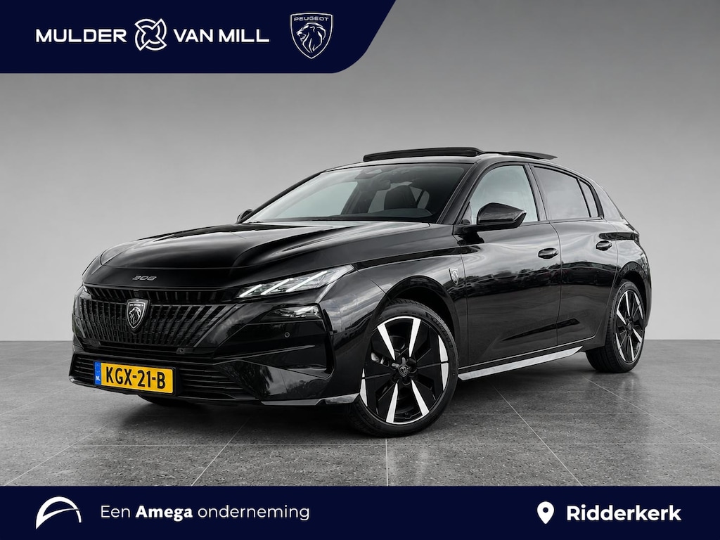 Peugeot e-308 GT EV 58kWh 156pk | SCHUIF/KANTELDAK | STOELMASSAGE | 360° CAMERA | NAVI | APPLE CARPLAY / ANDROID AUTO | AGR-STOEL | ALCANTARA |