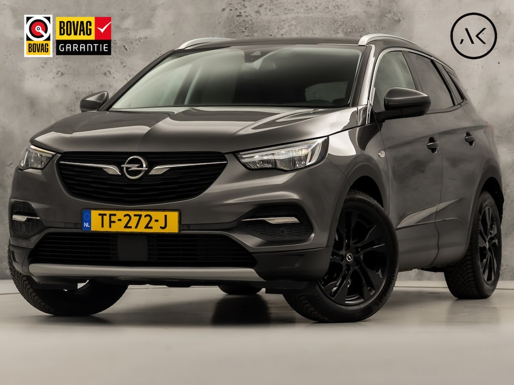 Opel Grandland X 1.2 Turbo Deluxe (MEMORY SEAT, LEDER, STOELKOELING/VERWARMING, APPLE CARPLAY, STOELVERWARMING ACHTER, GETINT GLAS, KEYLESS, TREKHAAK, ELEK ACHTERKLEP, NIEUWSTAAT)