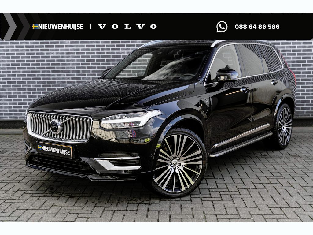 Volvo XC90 2.0 T8 Recharge AWD Inscription | Plug-in Hybrid (PHEV) | Trekhaak | Luchtvering | Panoramadak | Head-up Display | Bowers Wilkins Audio | Nappaleder | Stoelventilatie | Stoelmassage | LED Koplampen Adaptief | Stoelverhoger | Lichtmetalen Velgen 22 inch