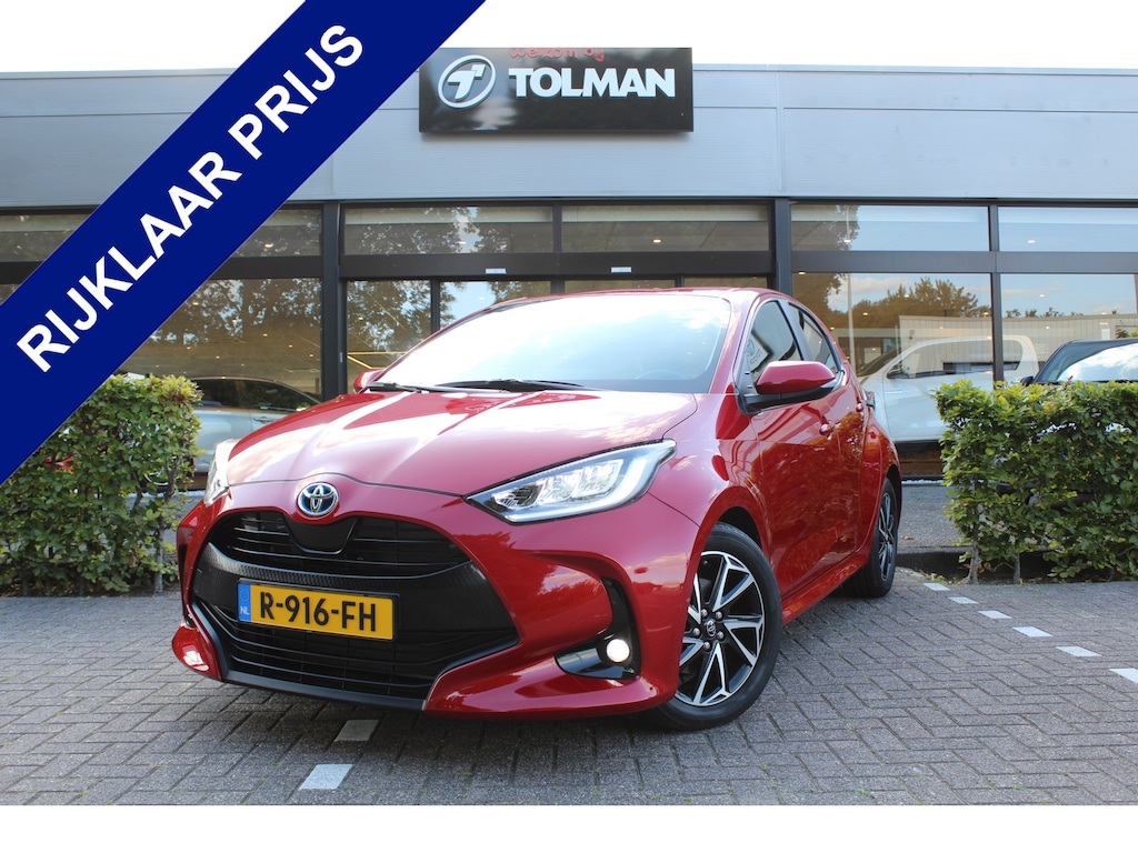 Toyota Yaris 1.5 Hybrid Dynamic | Rijklaar | Afn. Trekhaak | Apple/Android | Clima | Adap.Cruise | Stoelverw.