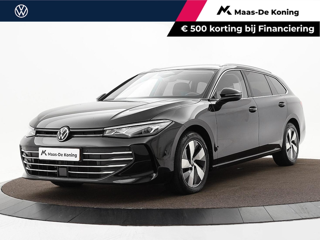 Volkswagen Passat Variant 1.5 eTSI 150pk DSG Business · Camera · Stuur- & Stoelverwarming · Apple/Android Car Play · Massagefunctie Voorstoelen · Garantie t/m 11-06-2028 of 100.000km