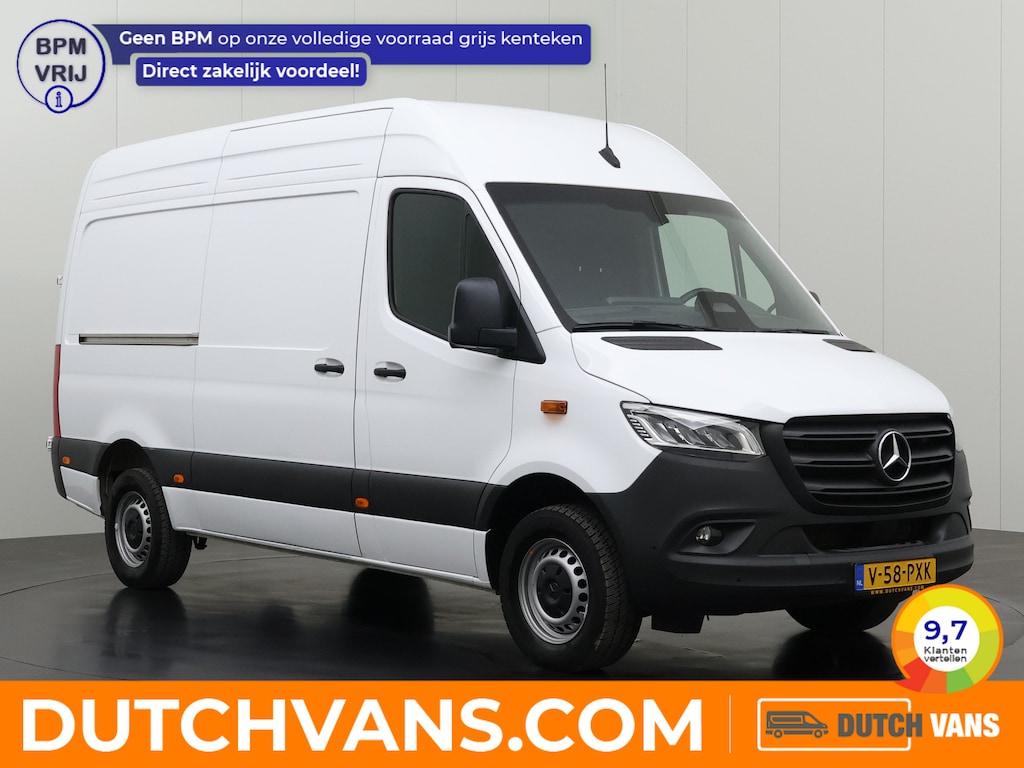 Mercedes-Benz Sprinter 317CDi Automaat L2H2 | Led | 10" Mbux Navigatie+Camera | 3-Zits | Betimmering | Airco | Cruise
