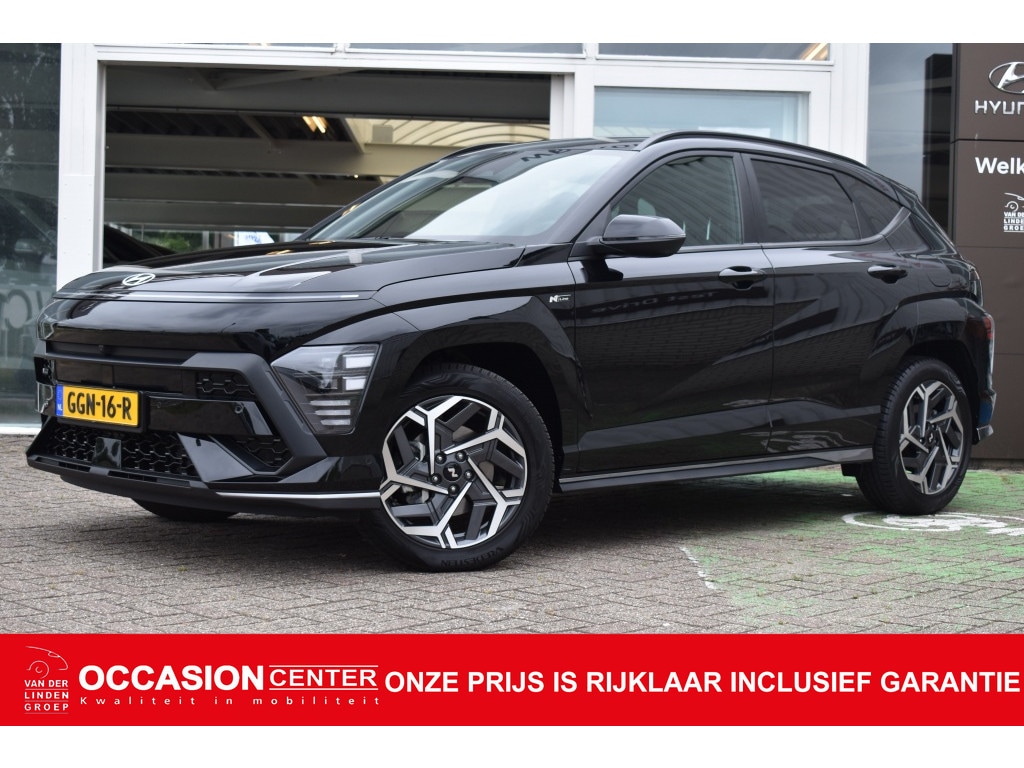 Hyundai Kona 1.6 GDI HEV N-Line 360cam/Blindspot/18"/Pdc/Navi/Rijklaar!