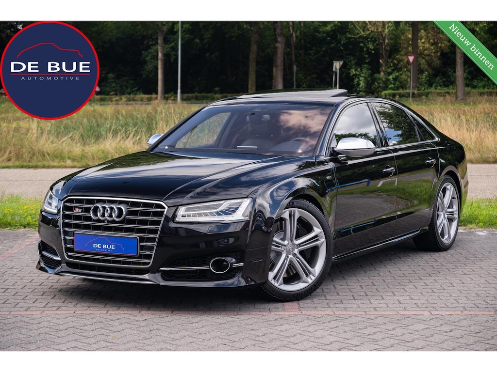 Audi S8 4.0 V8 TFSI S8 Quattro MY 2015|Org.NL NAP|1ste Eig.|B&O Advanced|Nachtzicht|Panoramadak|Soft Close|Massage|Top Conditie|Dealer Onderhouden