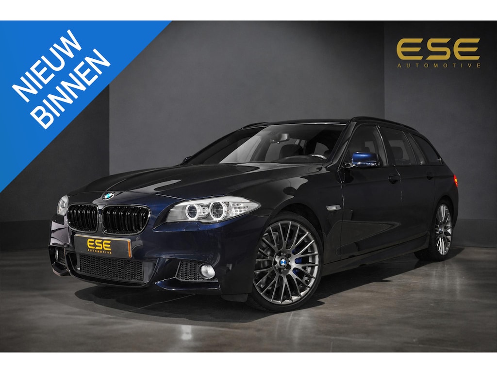 BMW 5-Serie Touring 530i M-Sport | Panorama | Cruise | Navigatie | Leder
