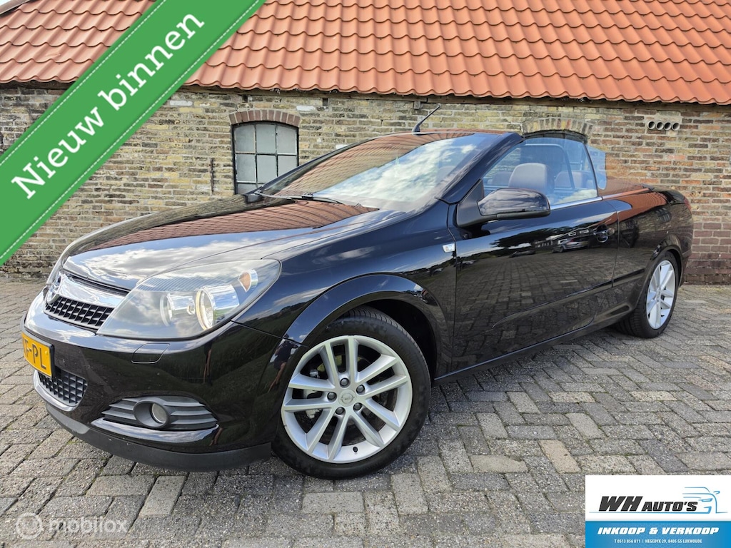 Opel Astra TwinTop 1.8 Temptation | bruin leer!
