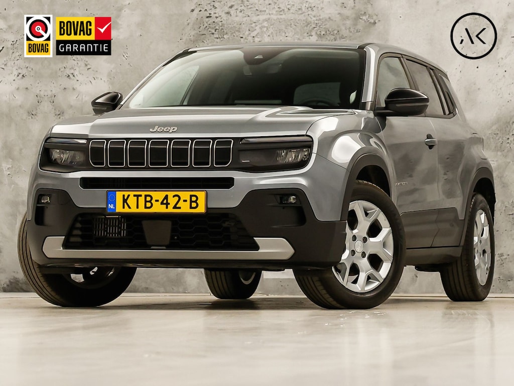 Jeep Avenger 1.2 e-Hybrid Altitude Automaat (VIRTUAL COCKPIT, APPLE CARPLAY, GROOT NAVI, 360 CAMERA, SPORTSTOELEN, ADAPTIVE CRUISE, KEYLESS, NIEUWSTAAT)