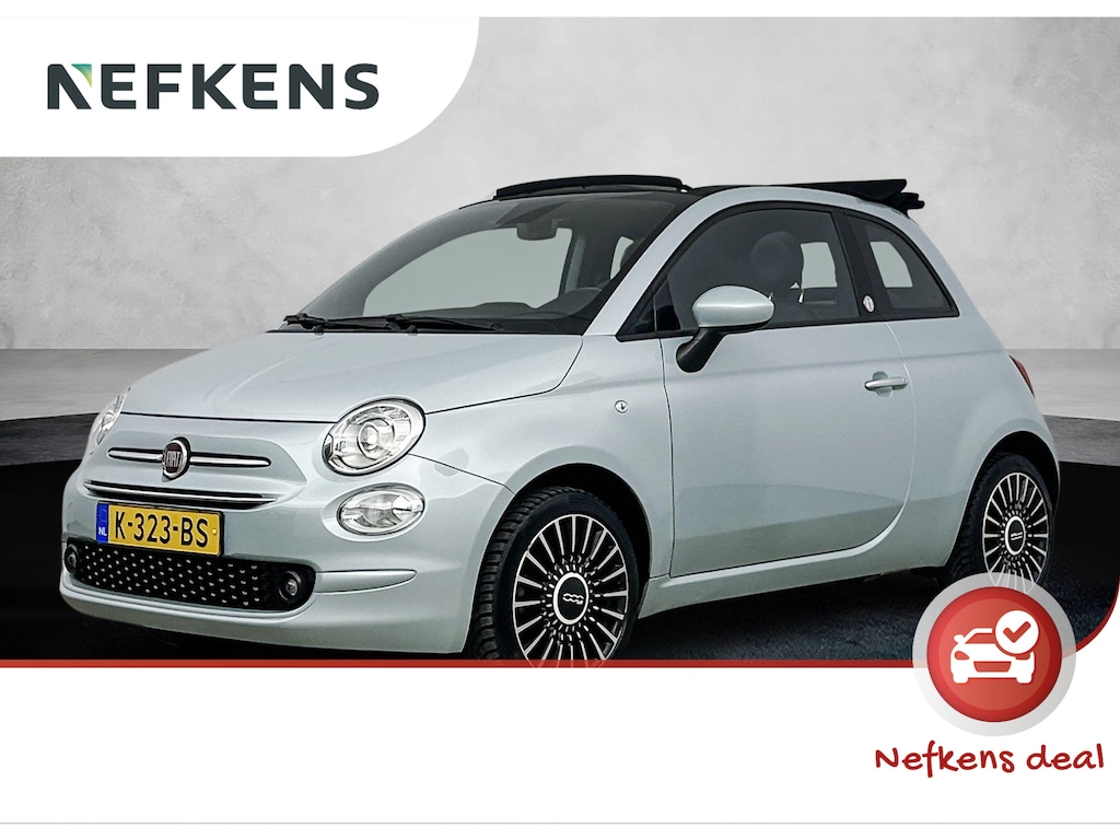Fiat 500C 1.0 Hybrid 70pk Launch Edition | Navigatie | Parkeersensoren | Apple Carplay / Android Auto | Xenon koplampen