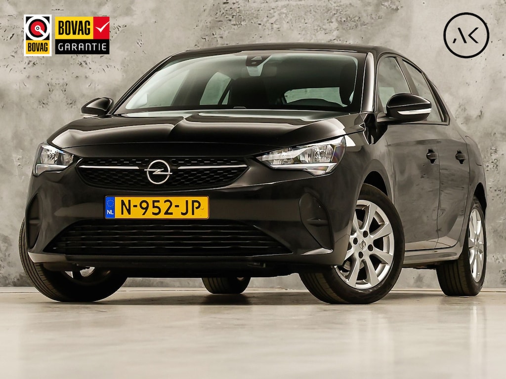 Opel Corsa 1.2 Sport (APPLE CARPLAY, GROOT NAVI, 360 CAMERA, CRUISE, PARKEERSENSOREN, LEDER STUURWIEL, SPORTSTOELEN, LM VELGEN, NIEUWSTAAT)