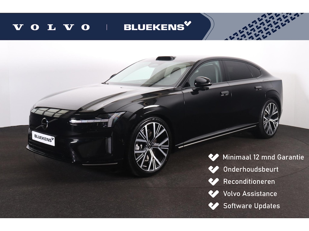 Volvo ES90 Single Ext. Range Ultra Launch Edition 92 kWh - Bowers & Wilkins premium audio - Soft Close portieren - Massagefunctie voorstoelen - Geventileerde voor- & achterstoelen - Elektr. verstelbare achterstoelen - Elektr. verstelbare zijwangen voorstoelen - HD Pixel LED koplampen - Elektrochromatisch panoramadak - Pilot Assist Pack - Gelamineerd glas - 22 inch LMV