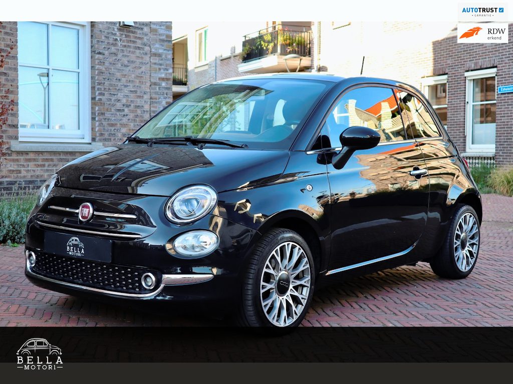 Fiat 500 1.2 Lounge| RIJKLAARPRIJS | Apple CarPlay & Android Auto | Navigatie | Panoramadak