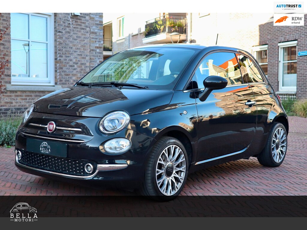 Fiat 500 1.2 Lounge| RIJKLAARPRIJS | Apple CarPlay & Android Auto | Navigatie | Panoramadak
