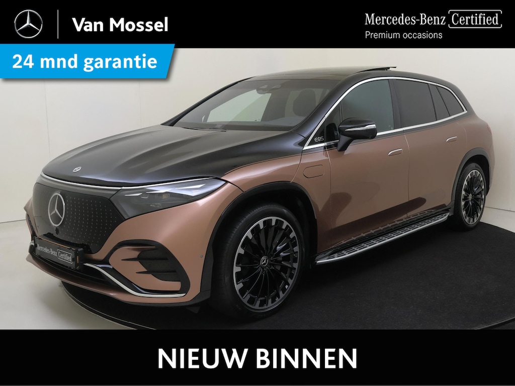 Mercedes-Benz EQS 450+ AMG Line 118 kWh / Panoramadak/ HYPERSCREEN/ 22 inch/ Entertainment achter/ Nappa/ Zéér compleet