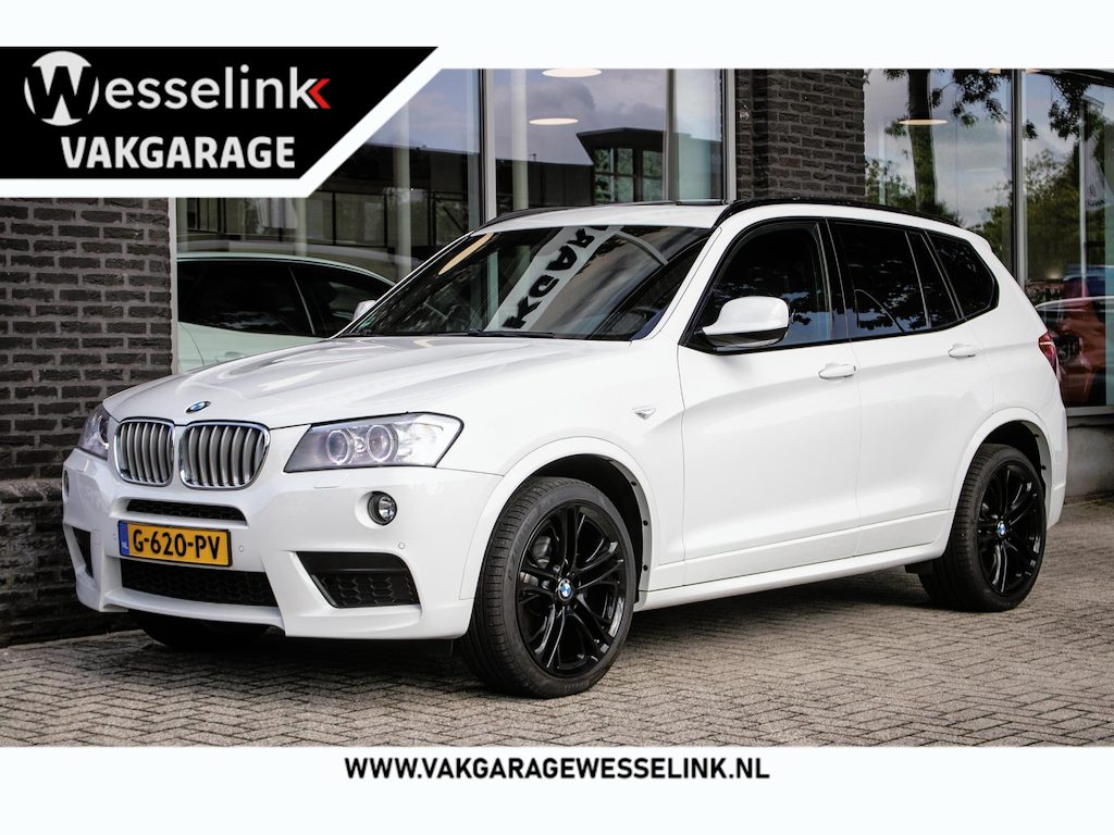 BMW X3 xDrive28i High Executive M-sport - Schuif/kanteldak | Ond. hist. | Nav | Stoelverw. | ond. historie