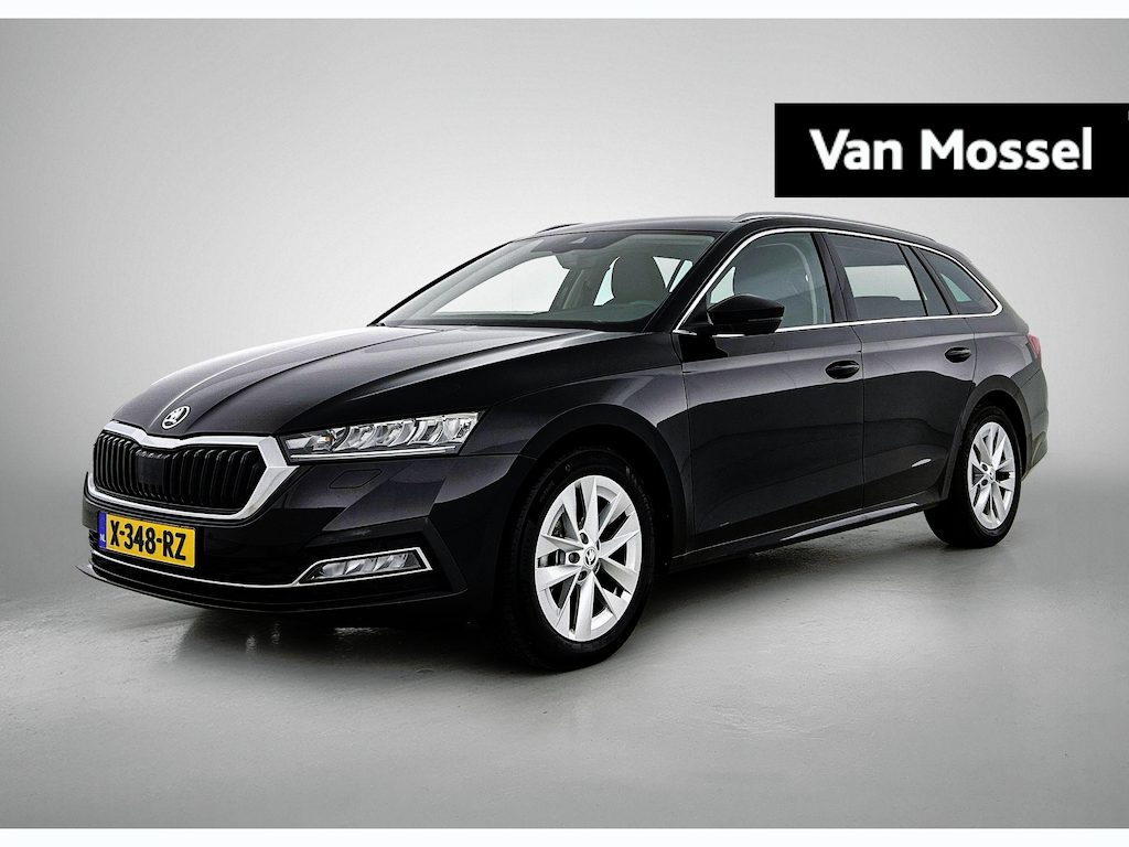 Skoda Octavia Combi 1.0 e-TSI Business Edition Plus 110 PK | Automaat | LED Koplampen | Navigatie | Trekhaak | Climate Control | Adaptive Cruise Control | Travel pakket | Apple Carplay/Android Auto | Elektrische achterklep | Stoelverwarming | Privacy Glass | Parkeersensoren | Lichtmetalen velgen |
