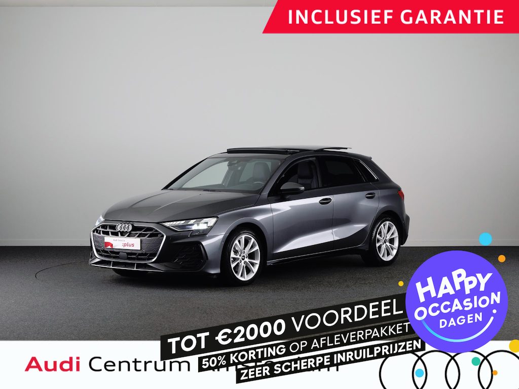 Audi A3 Sportback 30 TFSI S edition 116 pk S-tronic | Private lease vanaf € 647,- | Verlengde garantie | Navigatie | Panoramadak | Parkeersensoren (Park assist) | Achteruitrijcamera | S-Line |