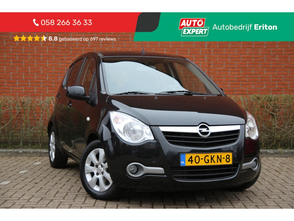 Opel Agila 1.0 65pk Enjoy | NL-auto | Airco | Elektr. ramen | Lichtmetalen velgen | Stuurbekrachtiging | Radio/CD speler |
