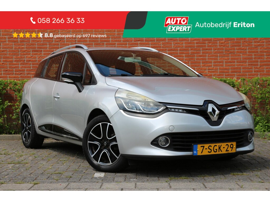 Renault Clio Estate 0.9 TCe 90pk Expression | NL-auto | Navigatie | Cruise control | Airco | Elek. ramen | Centr. deurvergr. | Multimedia | Parkeersensoren |