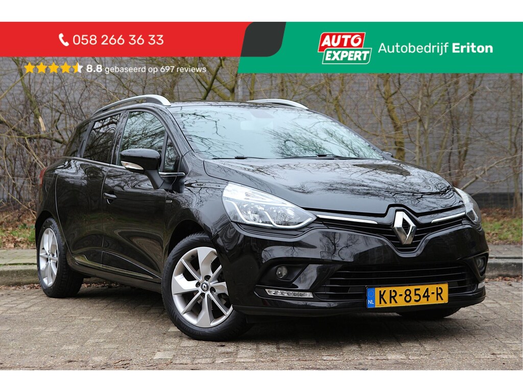 Renault Clio Estate 0.9 TCe 90pk Intens | 5 deuren | Climate control | Cruise control | Mistlampen | Lichtmetalen velgen | Elek. ramen | Navigatie |