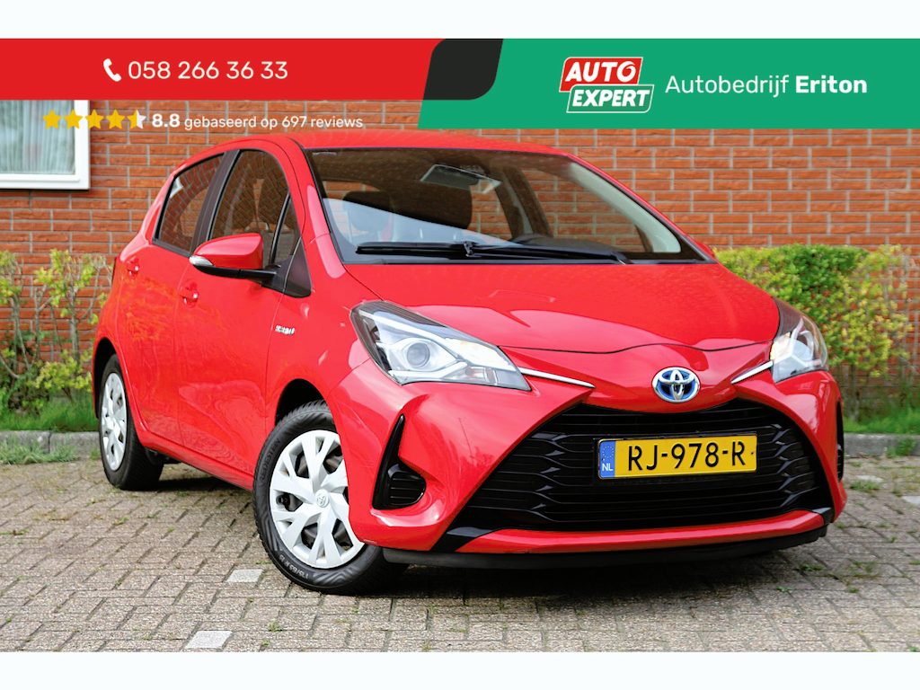 Toyota Yaris 1.5 Hybrid Aspiration | NL-auto | Hybride | Navigatie | Cruise control | Climate control | Elek. ramen | Camera | Centr. deurvergr. |