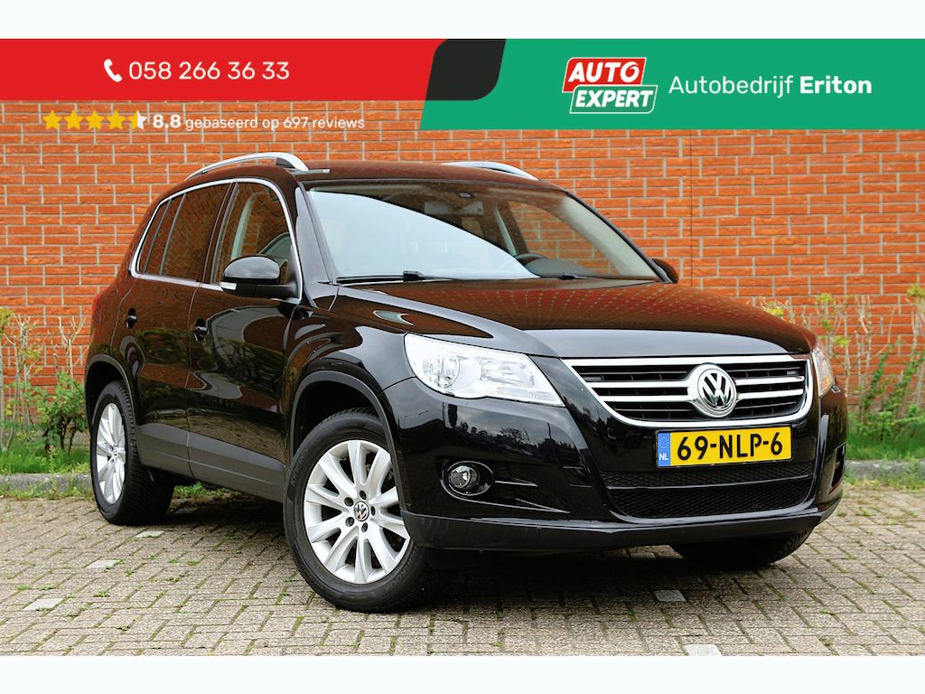Volkswagen Tiguan 1.4 TSI 150pk Sport&Style UNIEK! | NL-auto | Unieke KM. stand! | Cruise control | Climate control | Elek. ramen | Lichtm. velgen | Centr. deurvergr. |