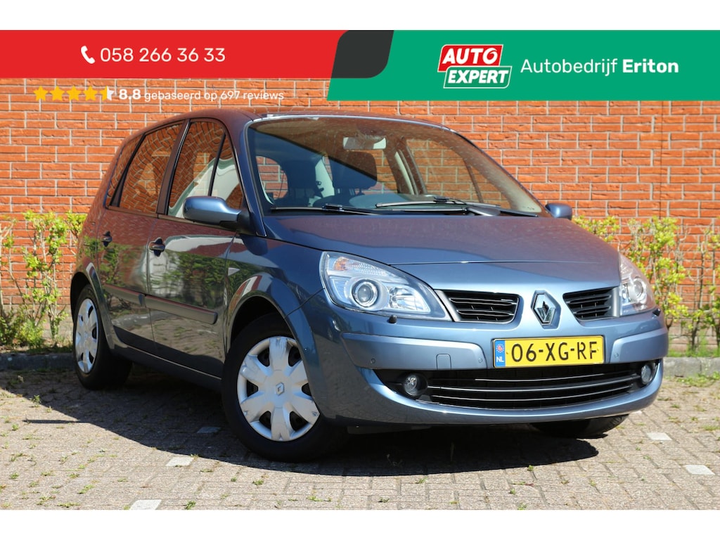 Renault Scenic 2.0-16V 135pk Business Line | NL-auto | Luxe! | Pano dak | Navigatie | Cruise control | Climate control | Parkeersensoren | Metallic lak |