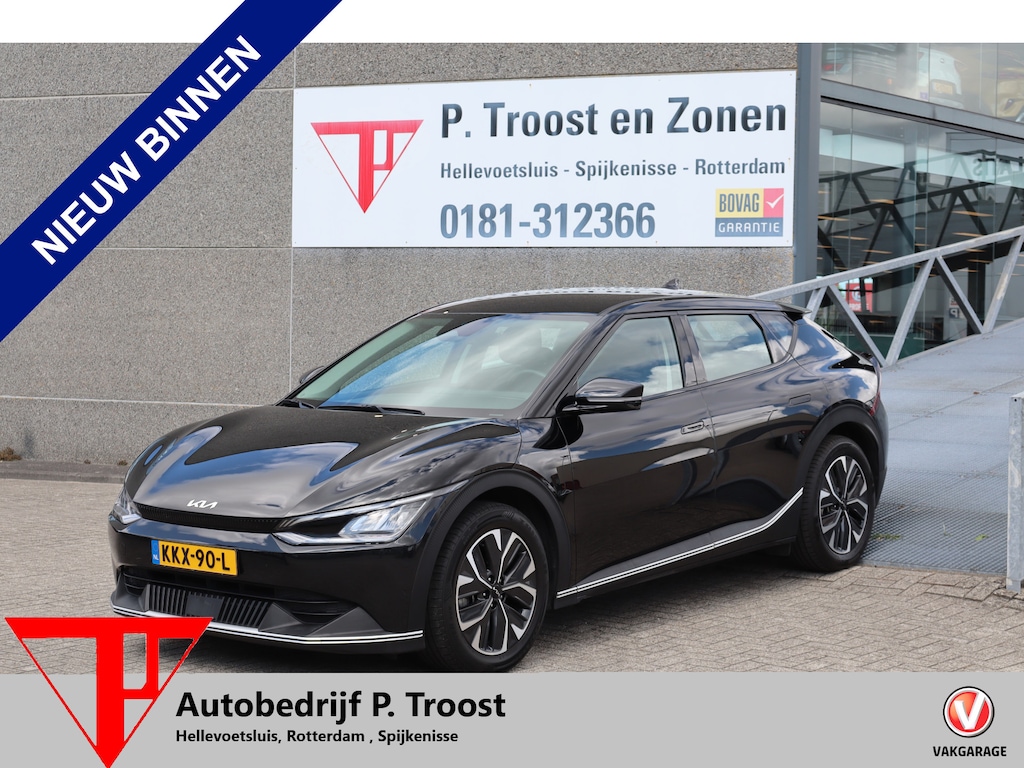 Kia EV6 77.4 kWh Apple carplay/Adaptieve cruise control/Lane assist/Achteruitrijcamera/Parkeersensoren/Keyless/Navigatie/Climate control/DAB