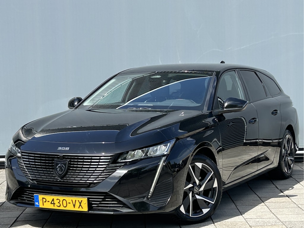 Peugeot 308 SW BWJ 2022 | 1.2PT 131PK Allure Pack Business | CLIMA | CARPLAY | NAVI | PRIVACY GLASS | NAVI | AD CRUISE | PDC | LEDER/STOF SPORTSTOELEN |