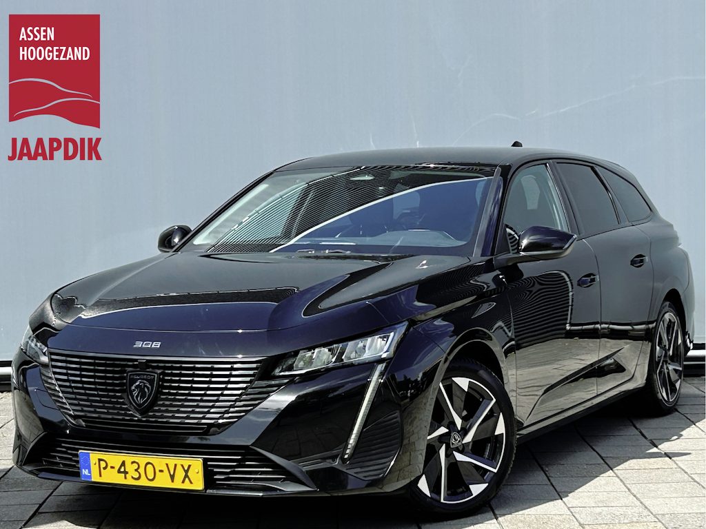 Peugeot 308 SW BWJ 2022 | 1.2PT 131PK Allure Pack Business | CLIMA | CARPLAY | NAVI | PRIVACY GLASS | NAVI | AD CRUISE | PDC | LEDER/STOF SPORTSTOELEN |