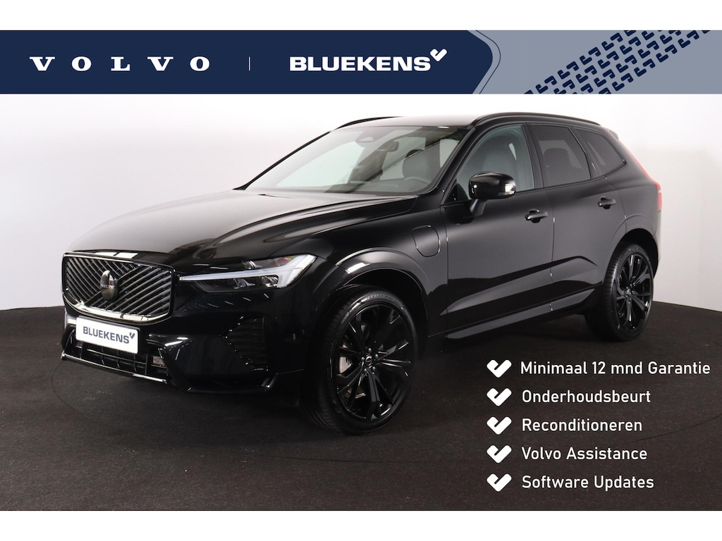 Volvo XC60 T6 Recharge AWD Plus Black Edition - IntelliSafe Assist & Surround - Harman/Kardon audio - Parkeercamera achter - Verwarmde voorstoelen, stuur & achterbank - Parkeersensoren voor & achter - Elektr. bedienb. voorstoelen met geheugen - Draadloze tel. lader - Extra getint glas - 21' LMV